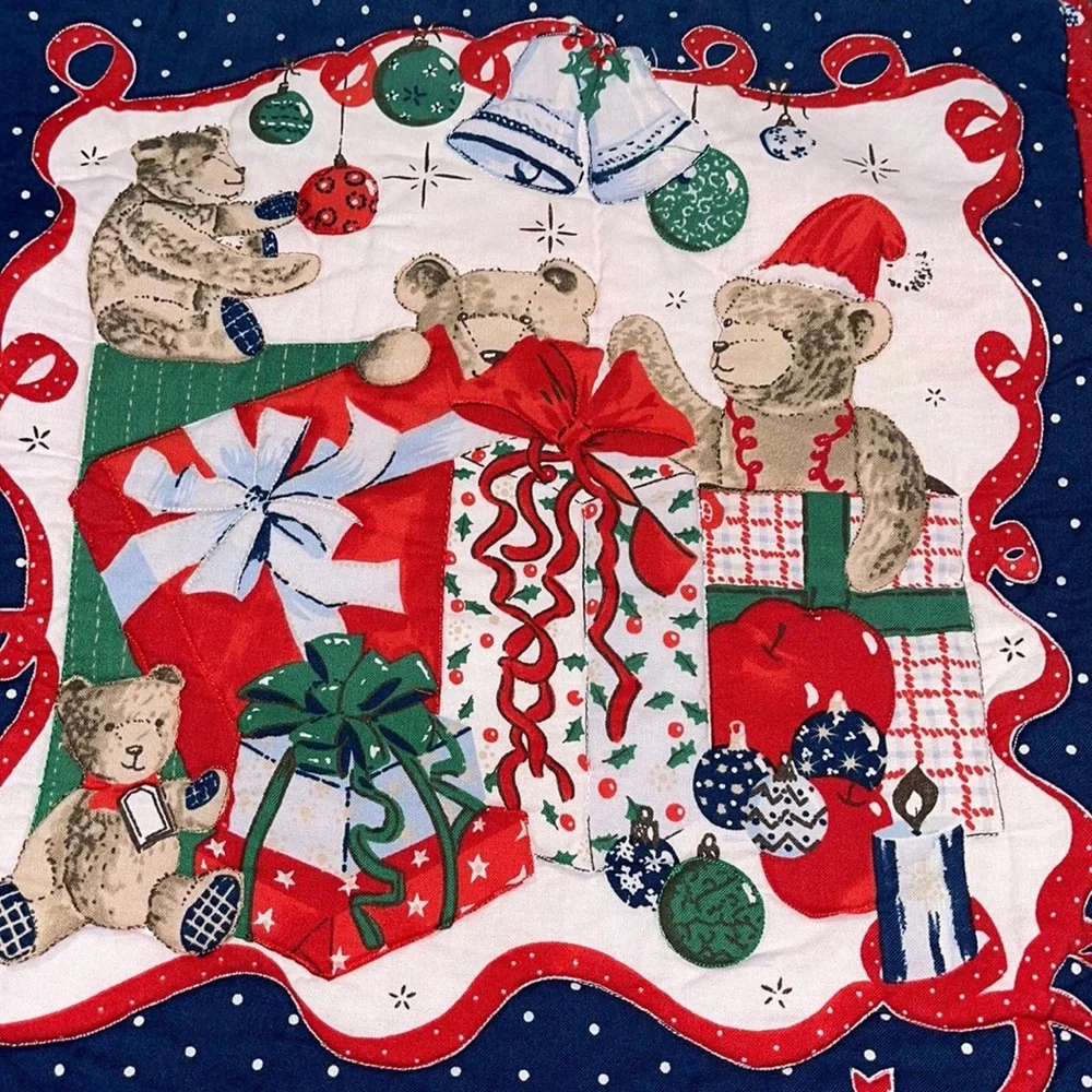 Christmas decorative pillow cases 15x15 country style set of 2